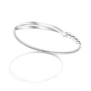 Joined stackable bangle bracelet