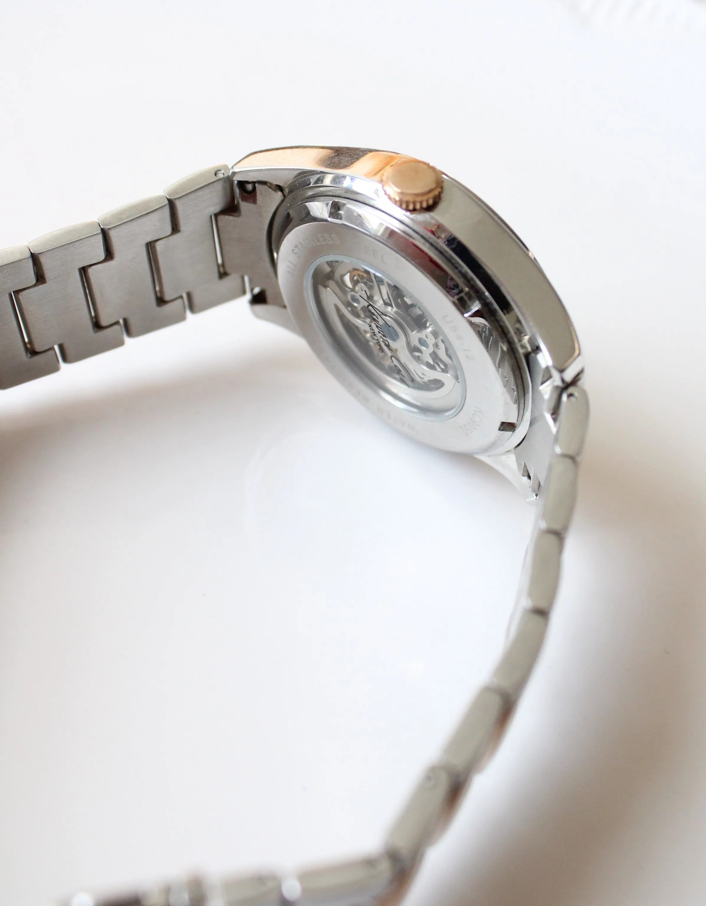 Kenneth Cole Stainless Steel Water Resistant Two-Toned Analog Watch