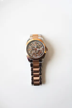 Kenneth Cole Stainless Steel Water Resistant Two-Toned Analog Watch