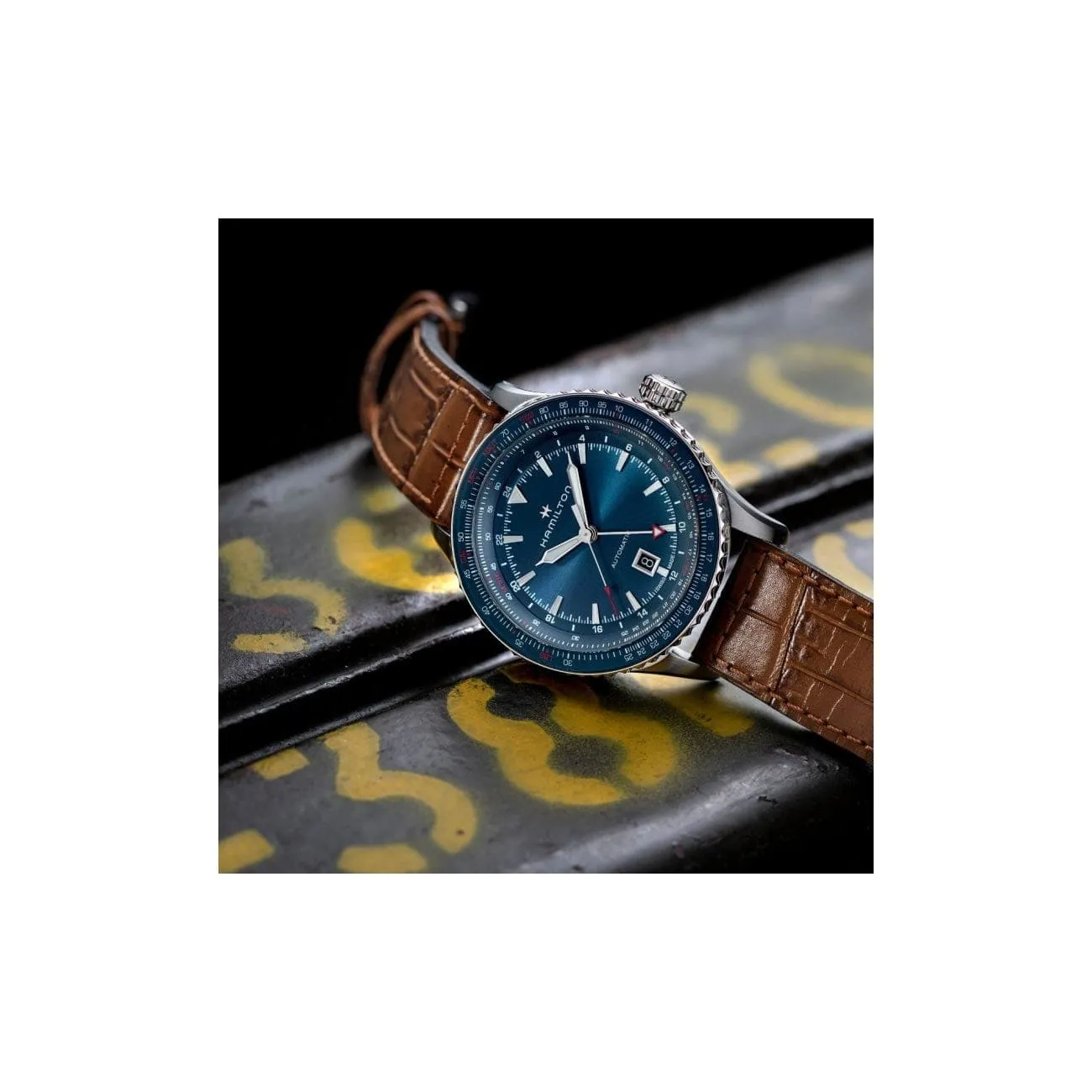Khaki Aviation Converter Auto GMT
