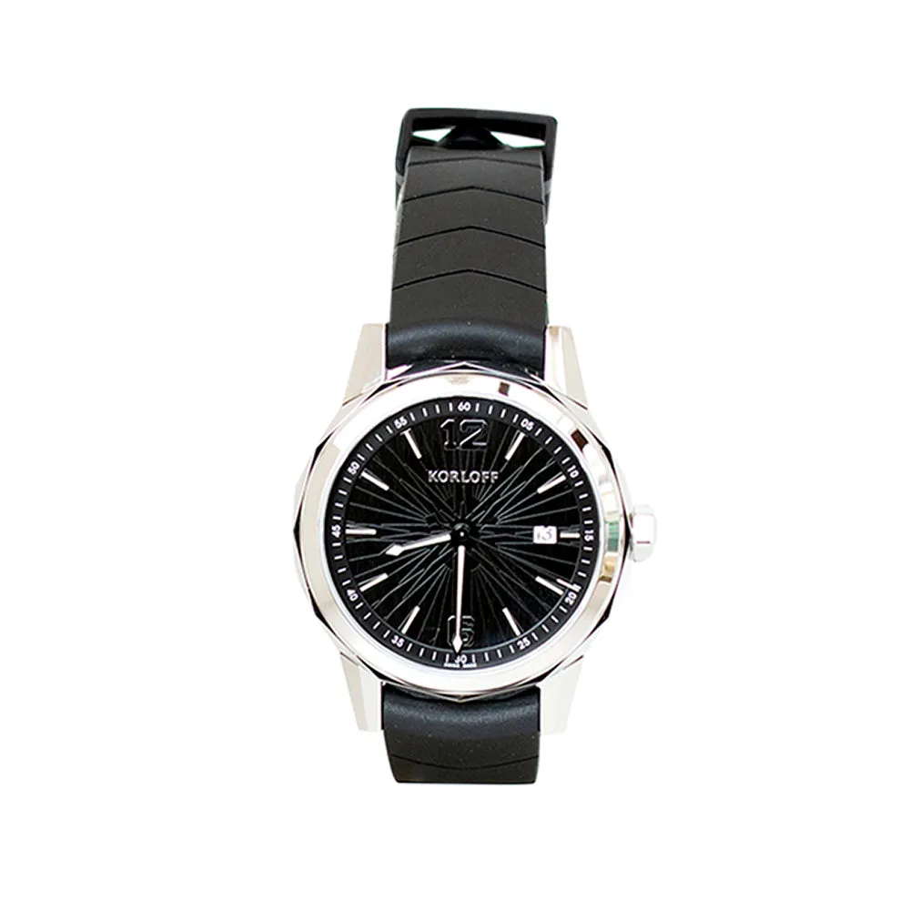 Korloff Mens Watch Stainless Steel Case