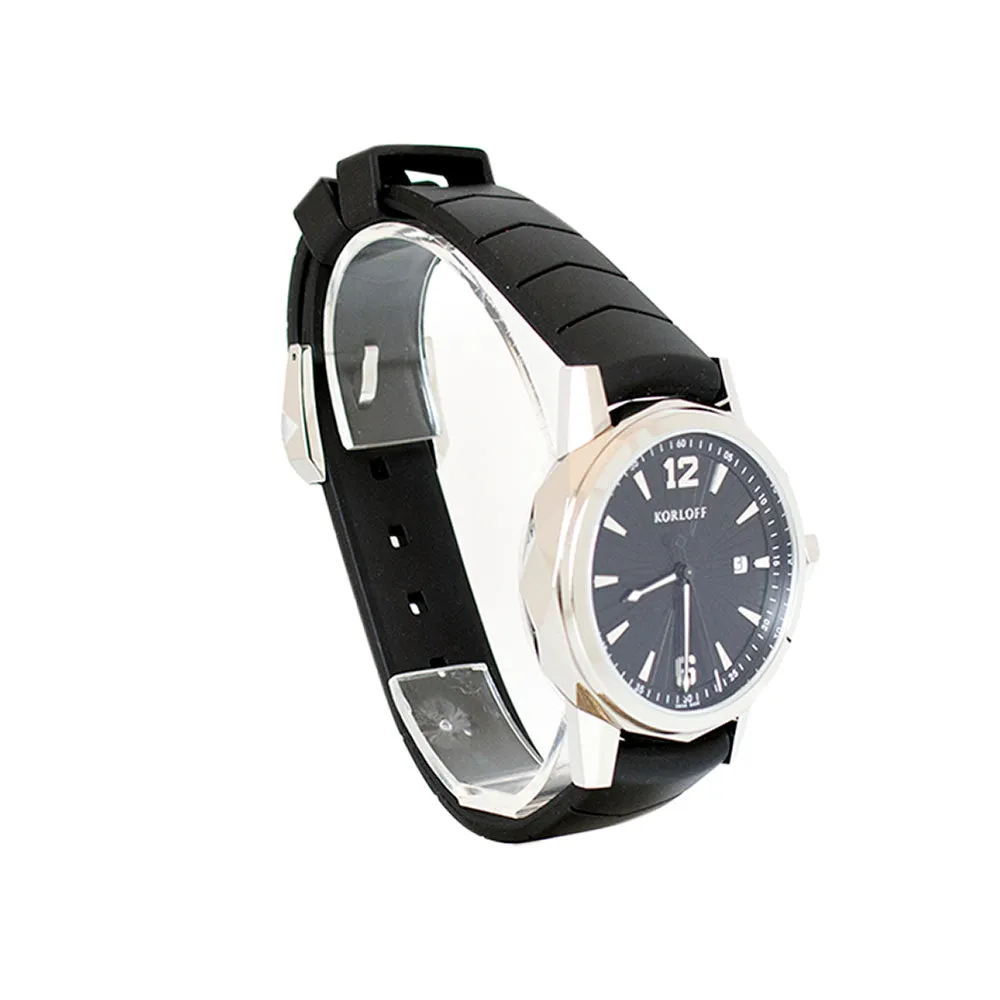 Korloff Mens Watch Stainless Steel Case