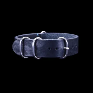 Leather Watch Strap, 4-Ring Vintage 407