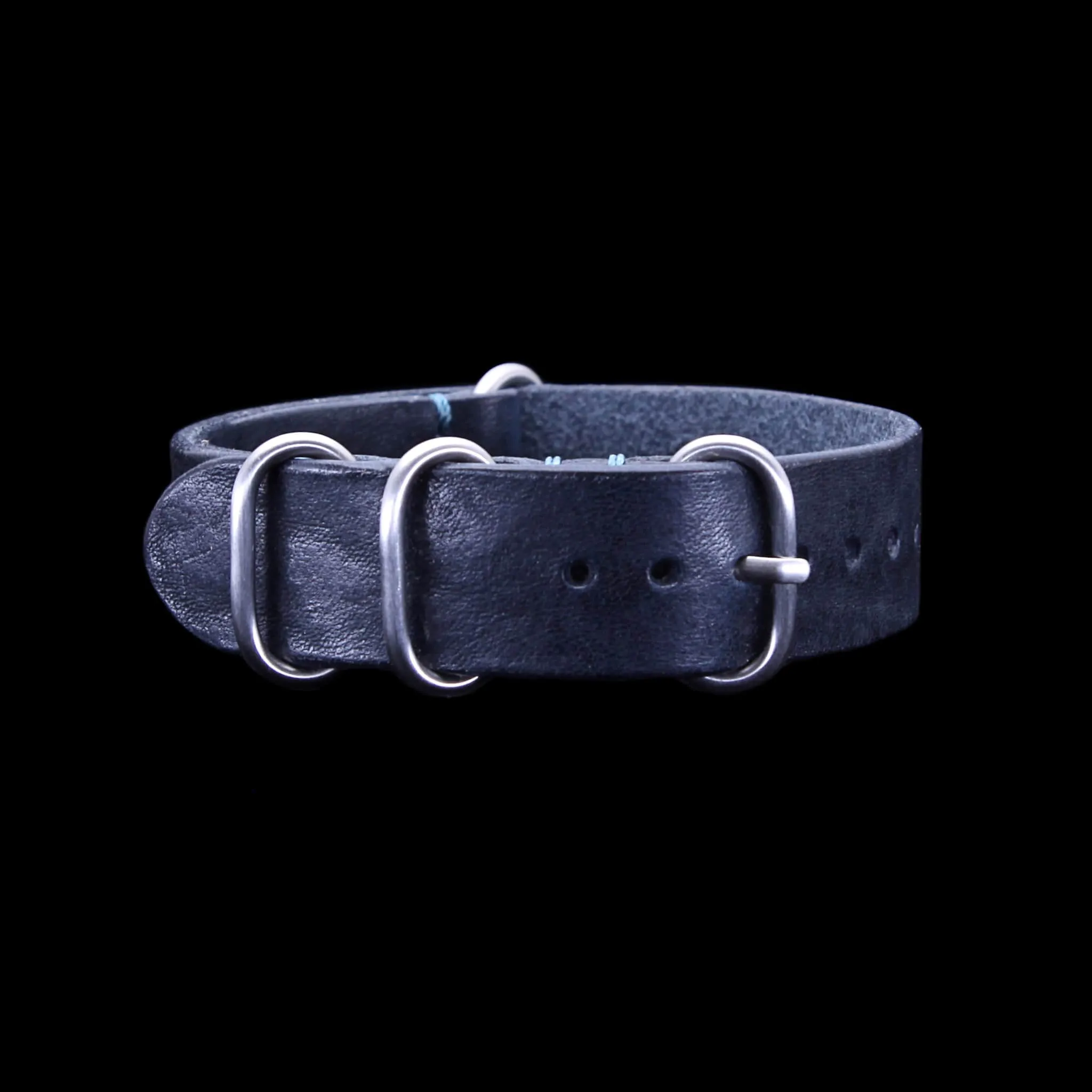 Leather Watch Strap, 4-Ring Vintage 407