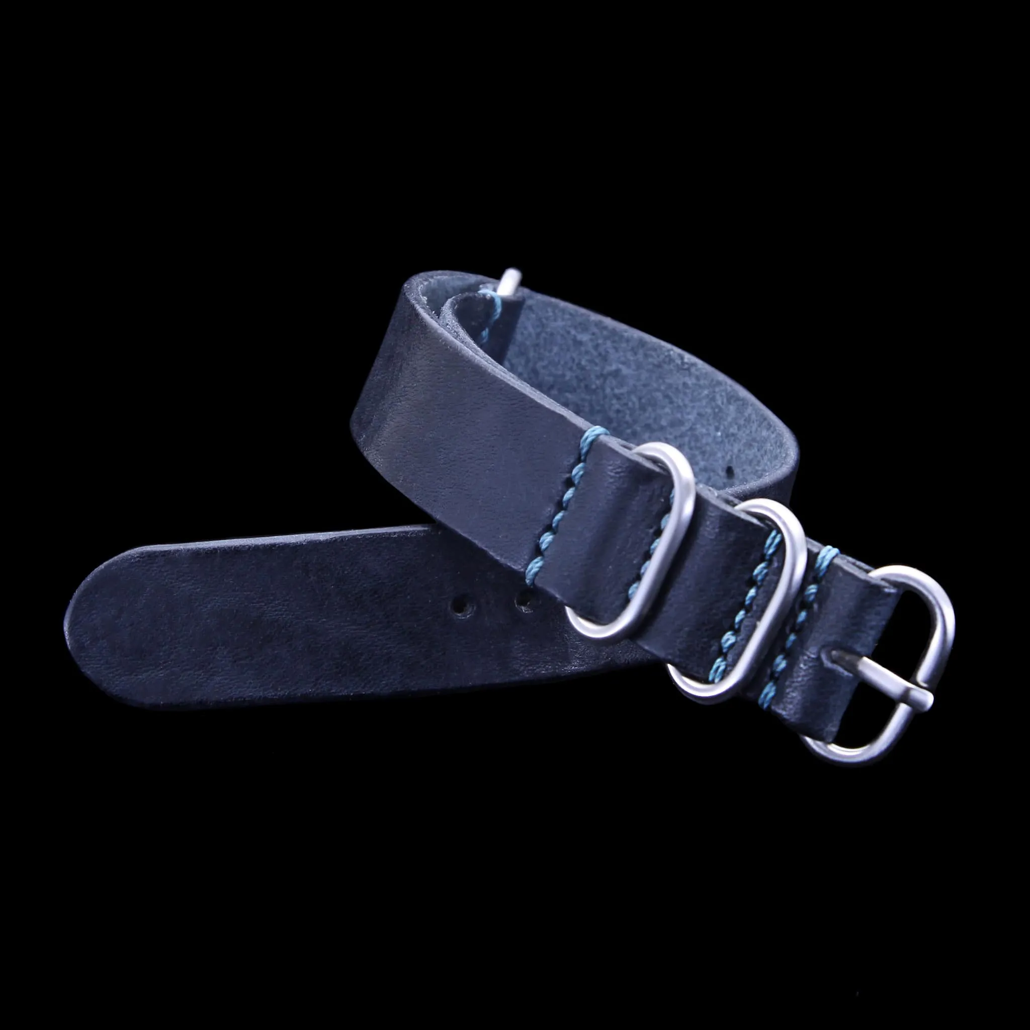 Leather Watch Strap, 4-Ring Vintage 407
