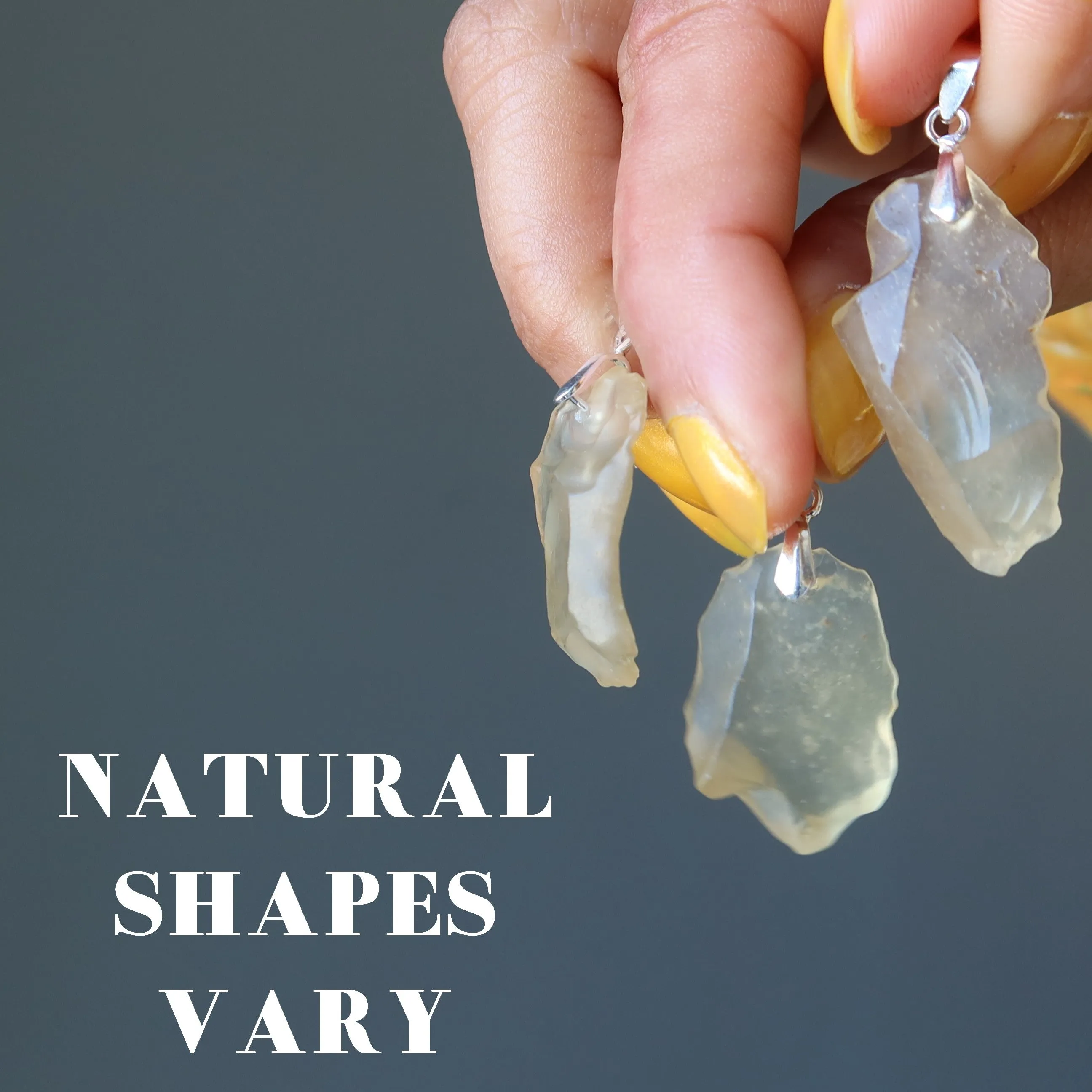Libyan Desert Glass Pendant Power of Sol Sterling Silver