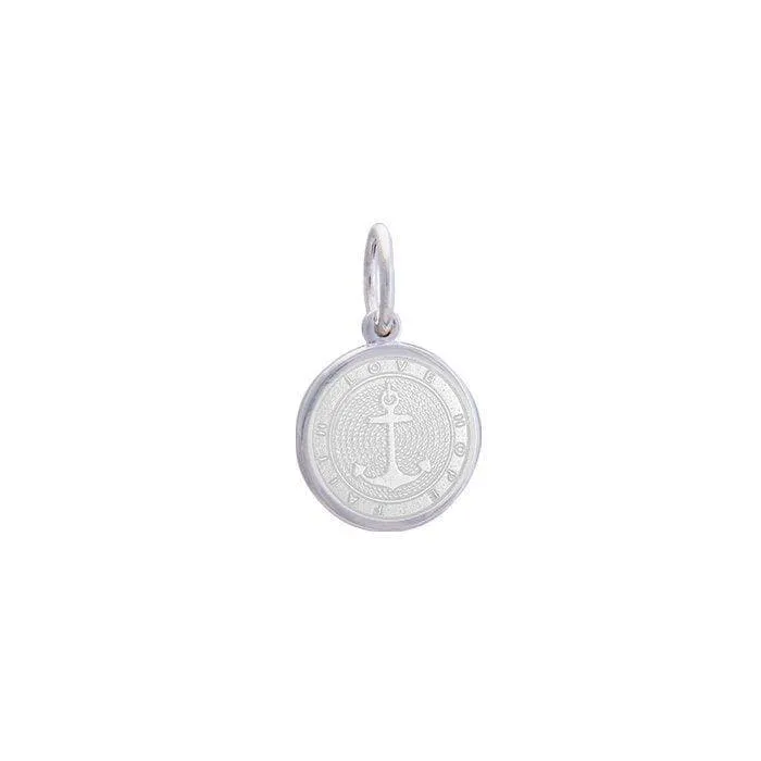 LOLA Compass Rose Pendant - Alpine White