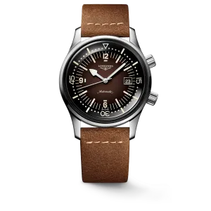 Longines Legend Diver 42mm Brown Dial Men's Watch L37744602