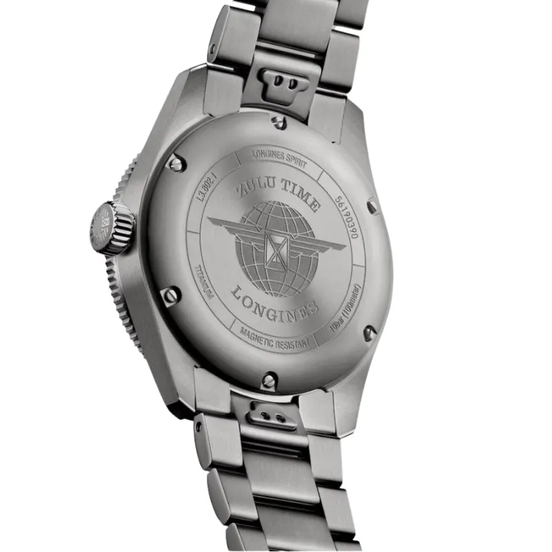 Longines Spirit Zulu Time Titanium GMT 39mm - L3.802.1.53.6