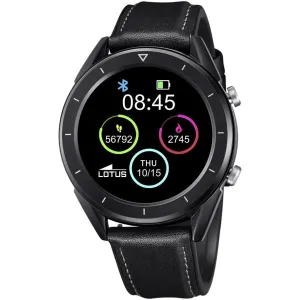 Lotus L50009/1 Men's Black Smartime Watch