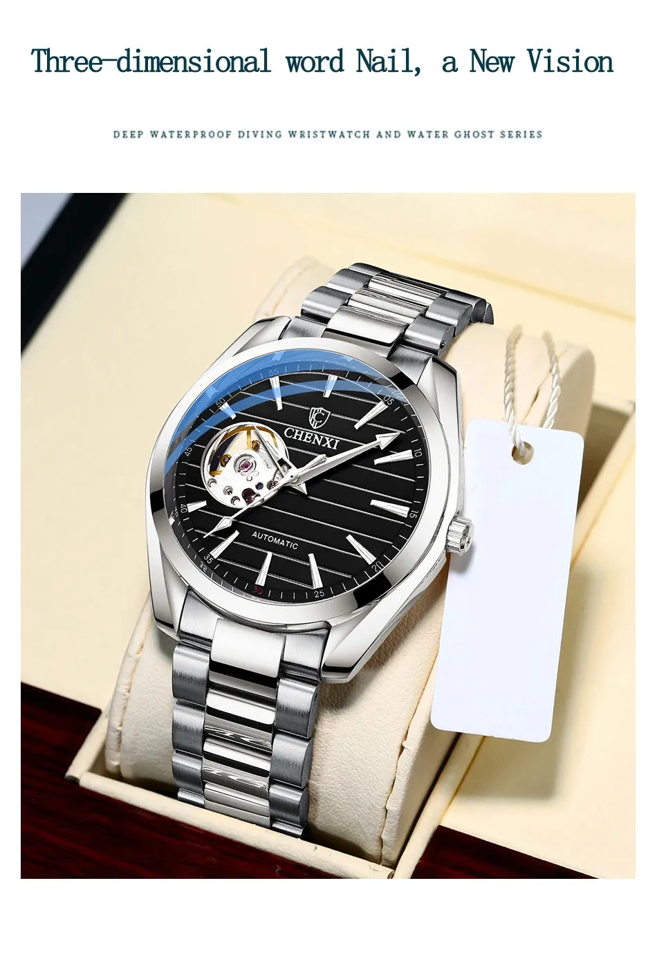 Luxury Fashion Mechanical Automatic Wristwatches