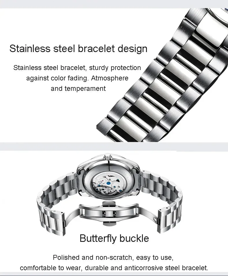 Luxury Fashion Mechanical Automatic Wristwatches