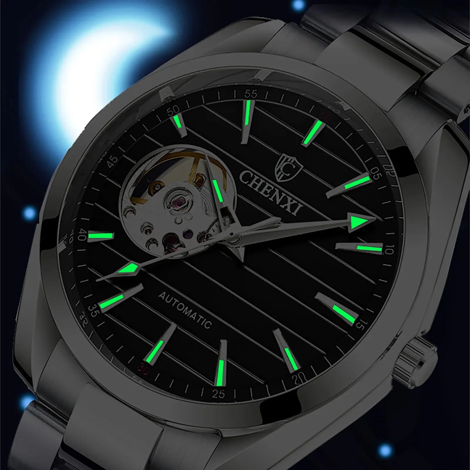 Luxury Fashion Mechanical Automatic Wristwatches