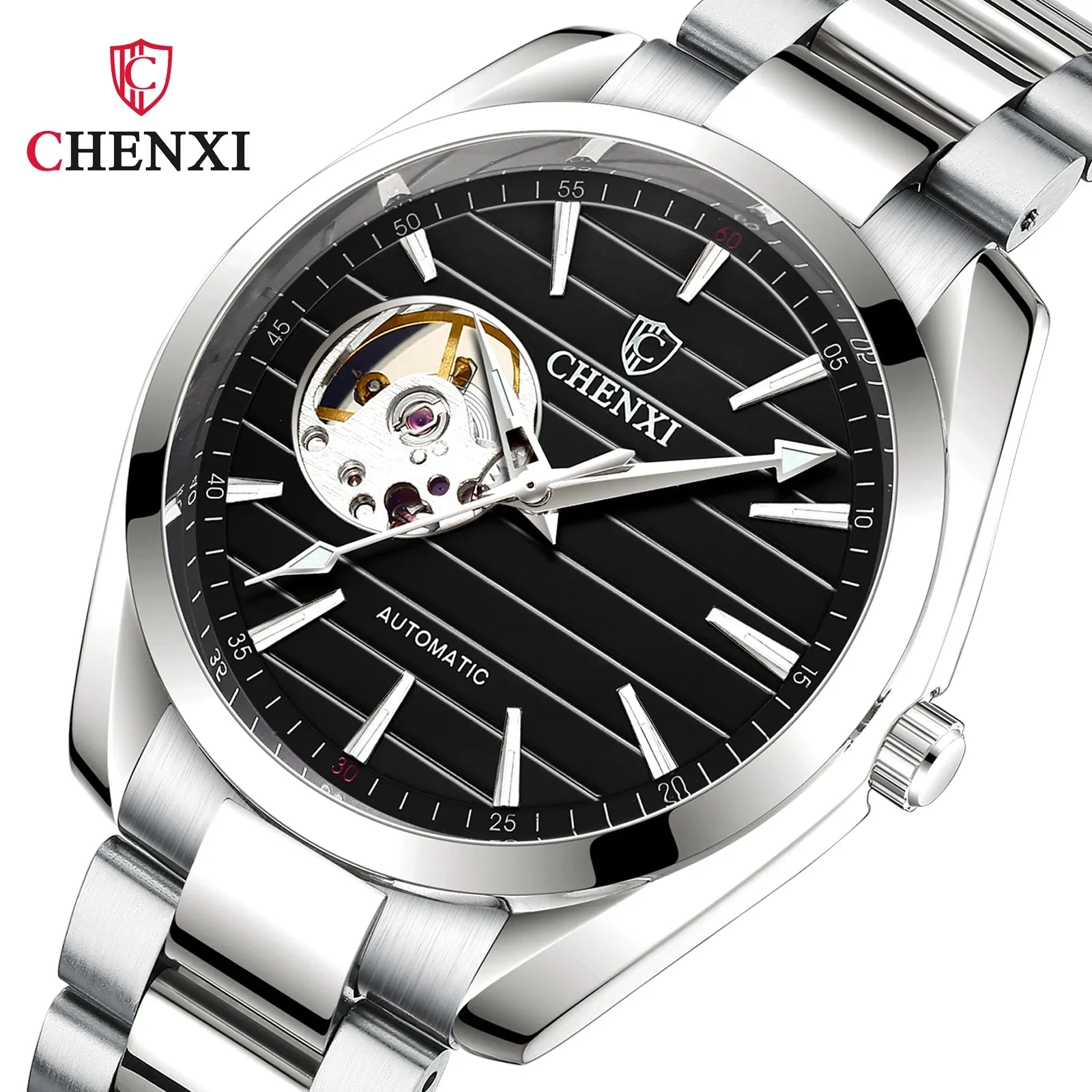 Luxury Fashion Mechanical Automatic Wristwatches