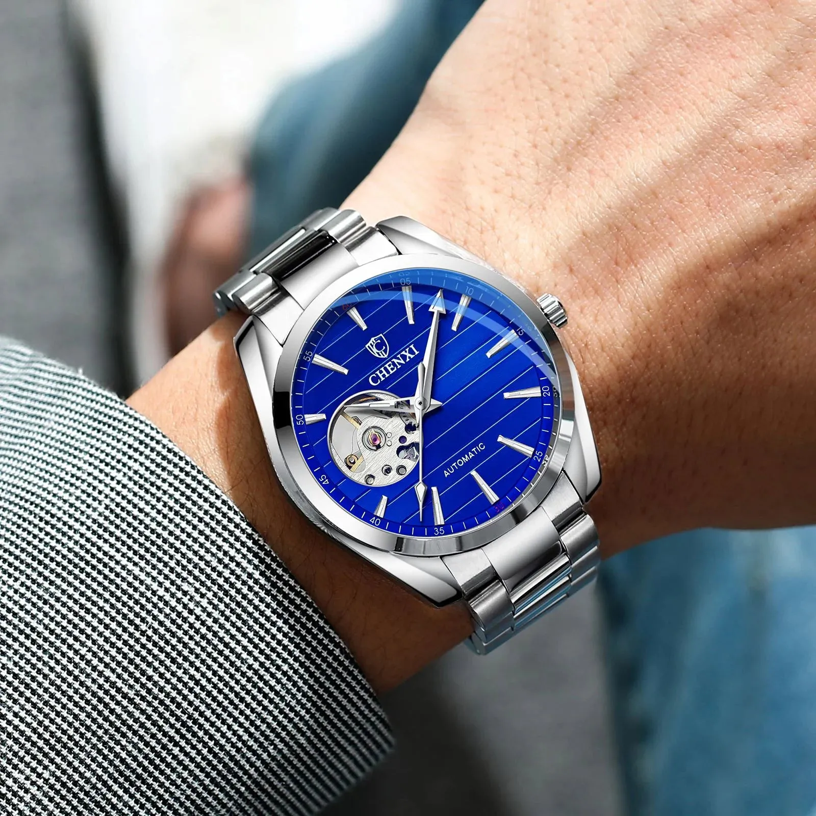 Luxury Fashion Mechanical Automatic Wristwatches