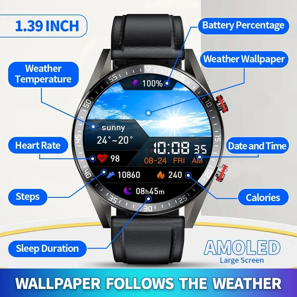 Man New Bluetooth Watch for Android