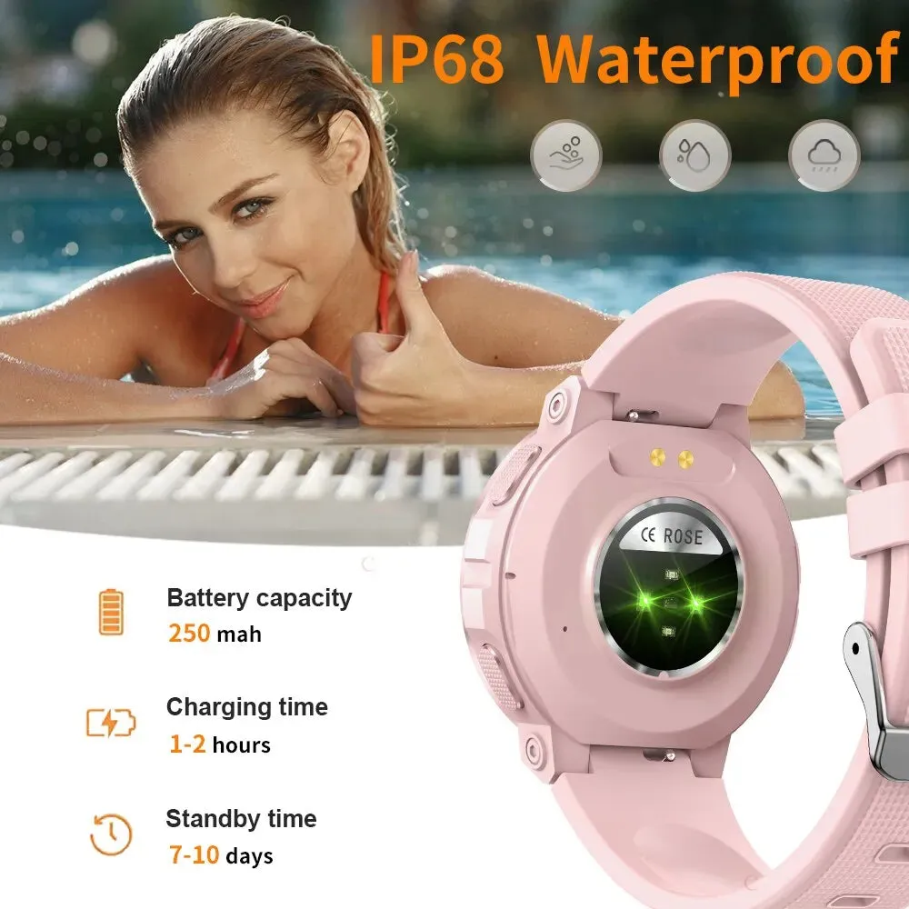 MELANDA Sport Smart Watch Women Bluetooth Call Smartwatch IP68 Waterproof Activity Tracker Heart Rate for Xiaomi IOS Android M60