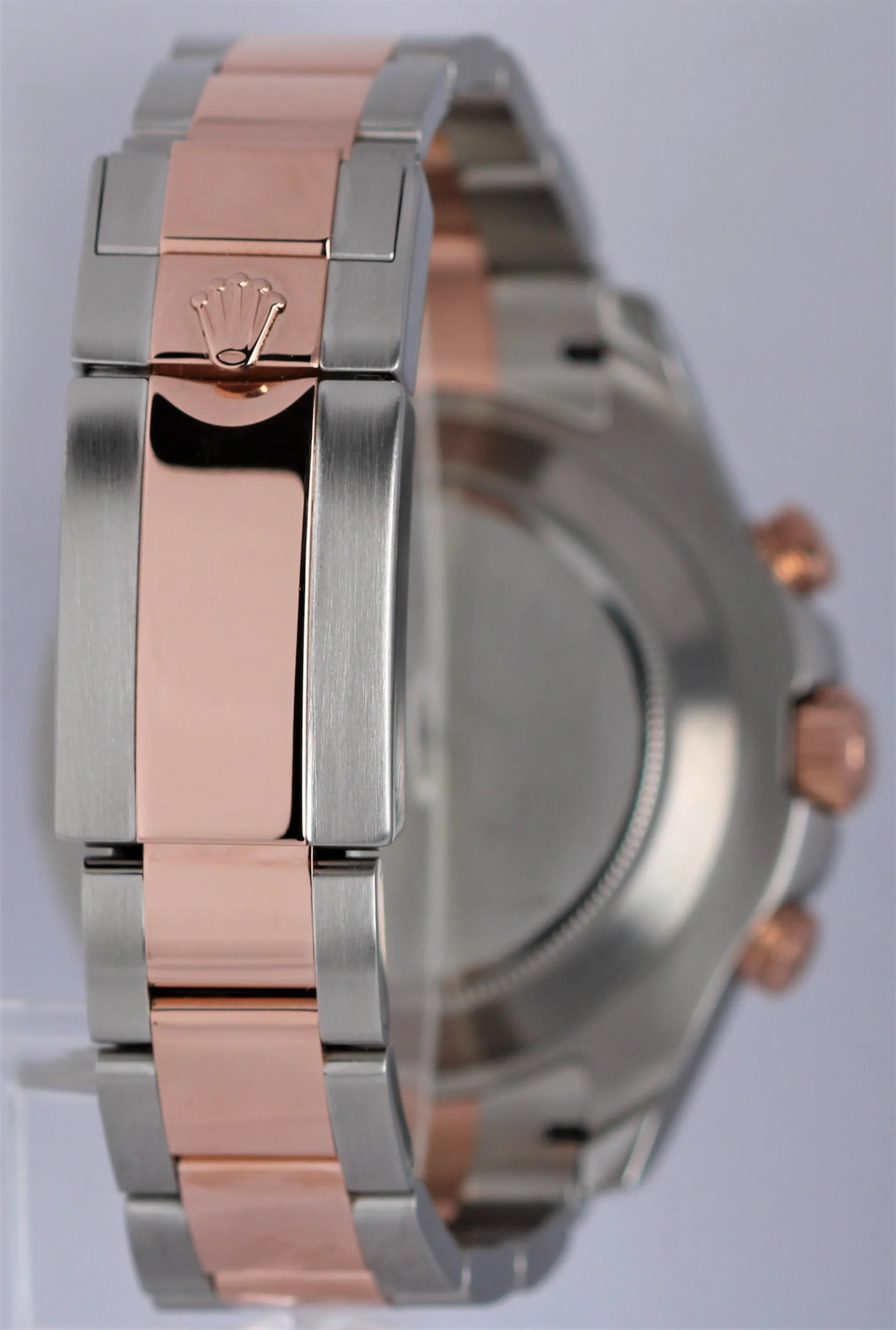 Men's Rolex Yacht-Master II 44mm Two-Tone Rose Gold Steel Ceramic Watch 116681