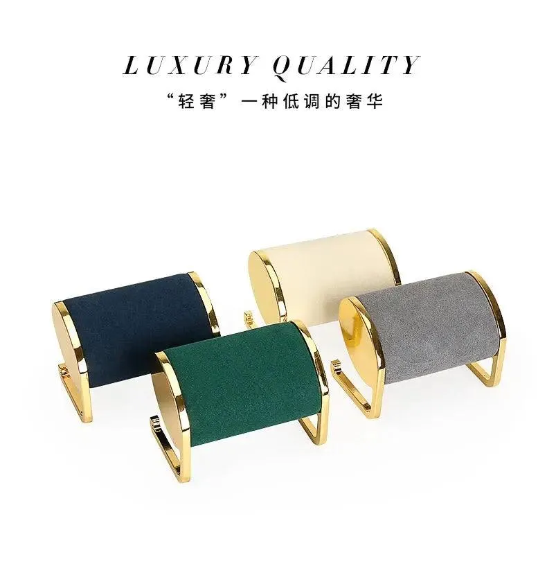 Metal Fiber Jewelry Display T-bar Watches Holder Bracelet Window Show Organizer Home Shop Jewelry Photo Props