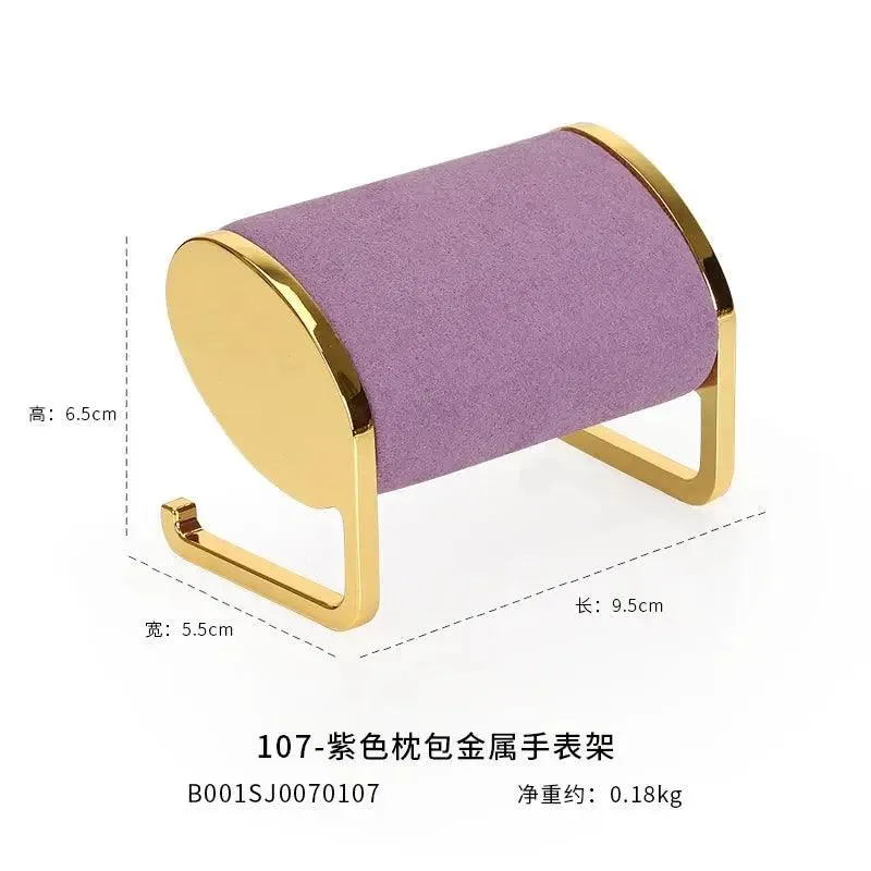 Metal Fiber Jewelry Display T-bar Watches Holder Bracelet Window Show Organizer Home Shop Jewelry Photo Props