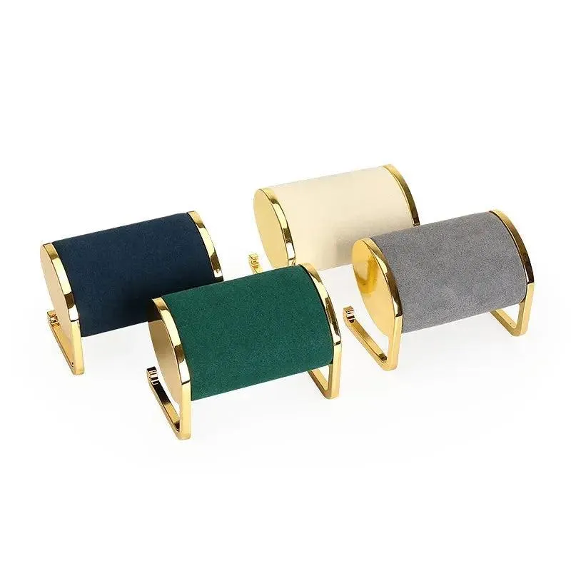 Metal Fiber Jewelry Display T-bar Watches Holder Bracelet Window Show Organizer Home Shop Jewelry Photo Props