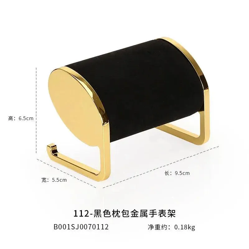 Metal Fiber Jewelry Display T-bar Watches Holder Bracelet Window Show Organizer Home Shop Jewelry Photo Props