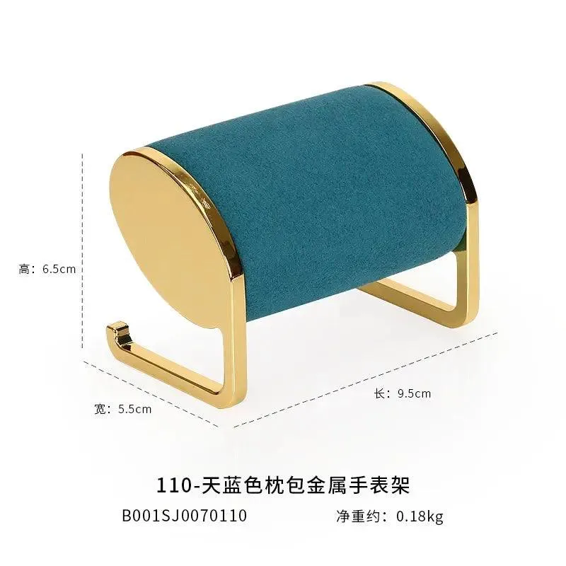 Metal Fiber Jewelry Display T-bar Watches Holder Bracelet Window Show Organizer Home Shop Jewelry Photo Props
