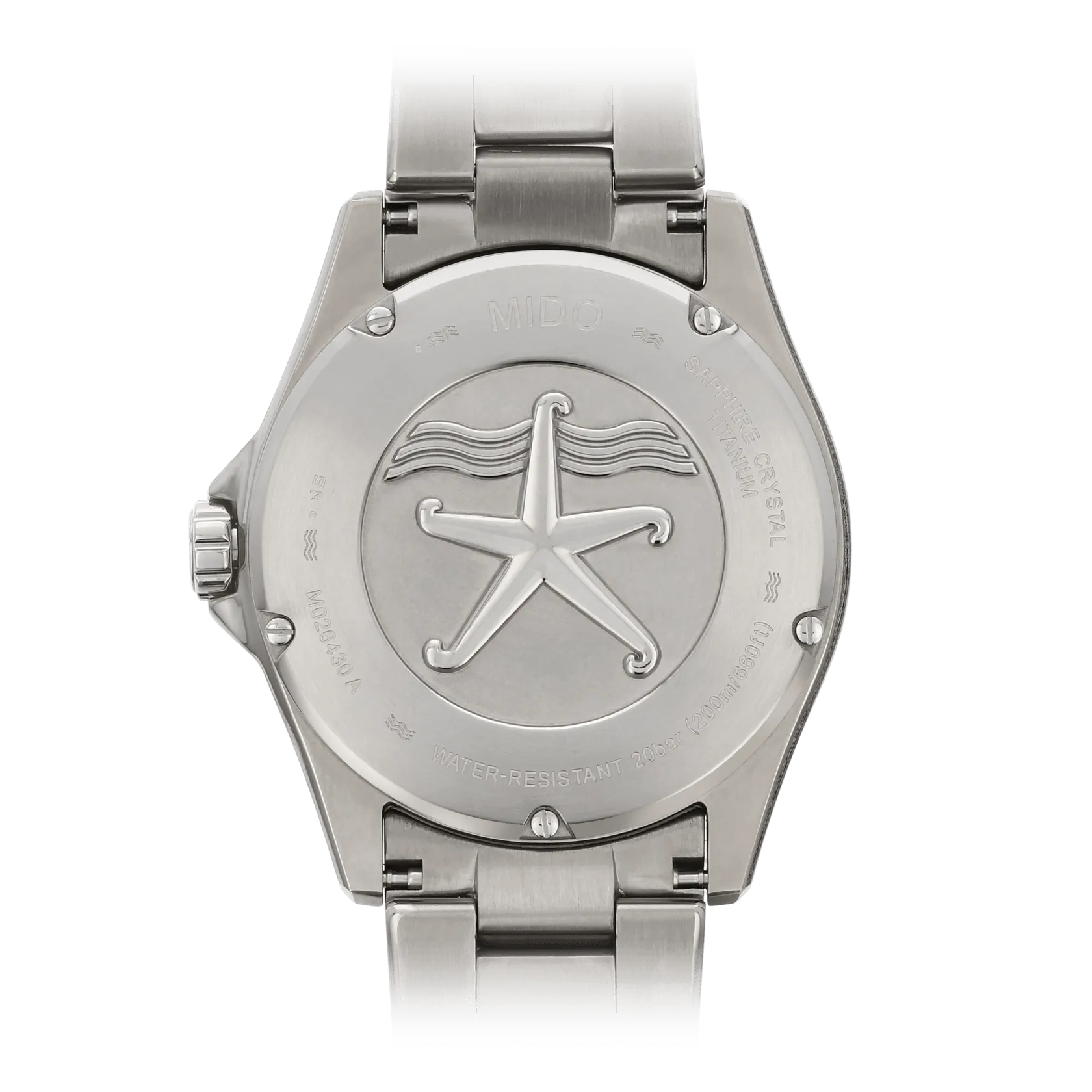 Mido Ocean Star 200 Titanium Anthracite Dial Men's Watch M0264304406100