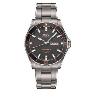 Mido Ocean Star 200 Titanium Anthracite Dial Men's Watch M0264304406100