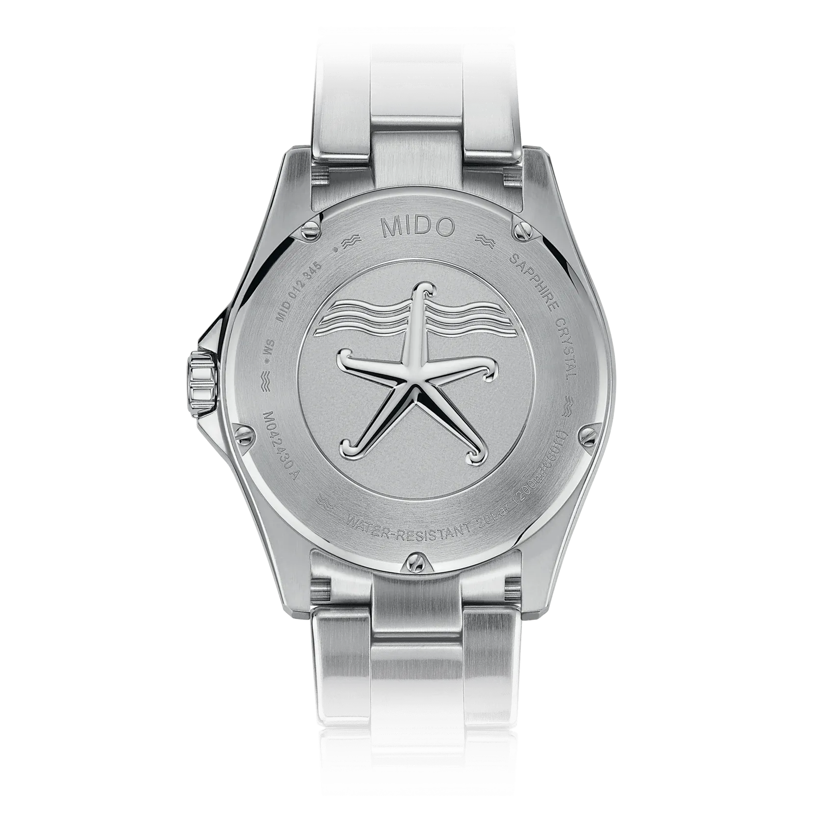 Mido Ocean Star 200C Black Dial Stainless Steel Men's Watch M0424302105100