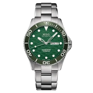Mido Ocean Star 200C Green Dial Stainless Steel Men's Watch M0424301109100