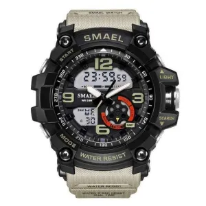 Military Army Wristwatch LED Quartz