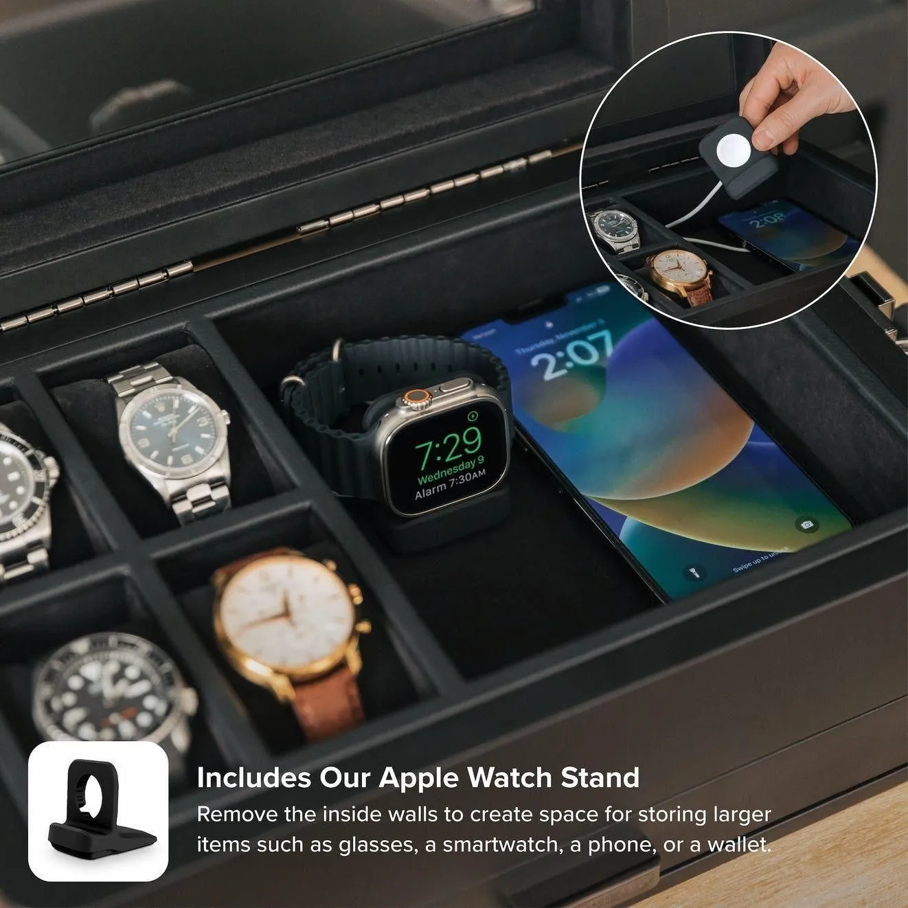 Military Watch Box | Black