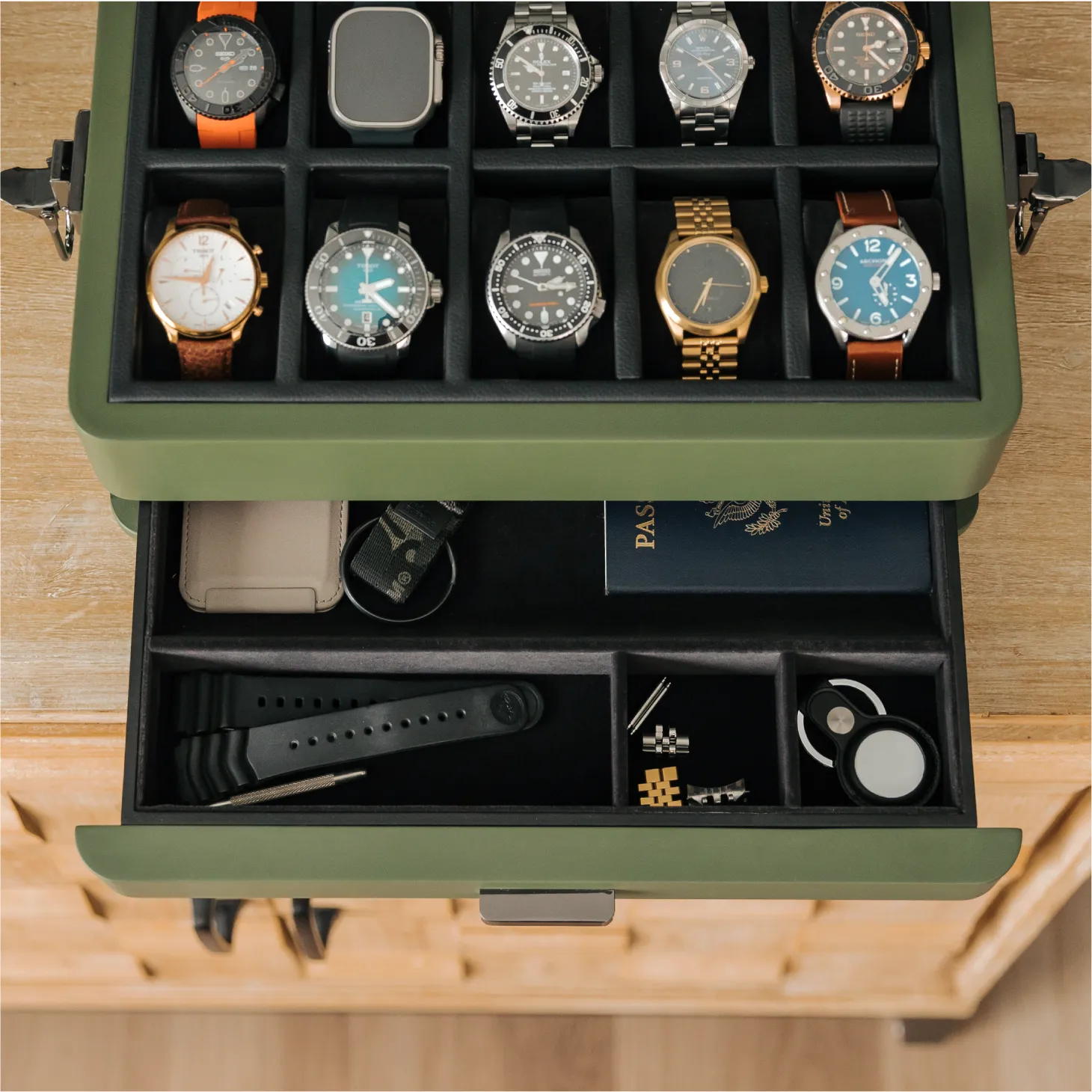 Military Watch Box | Green