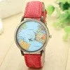 Mini World Map Watch