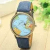 Mini World Map Watch