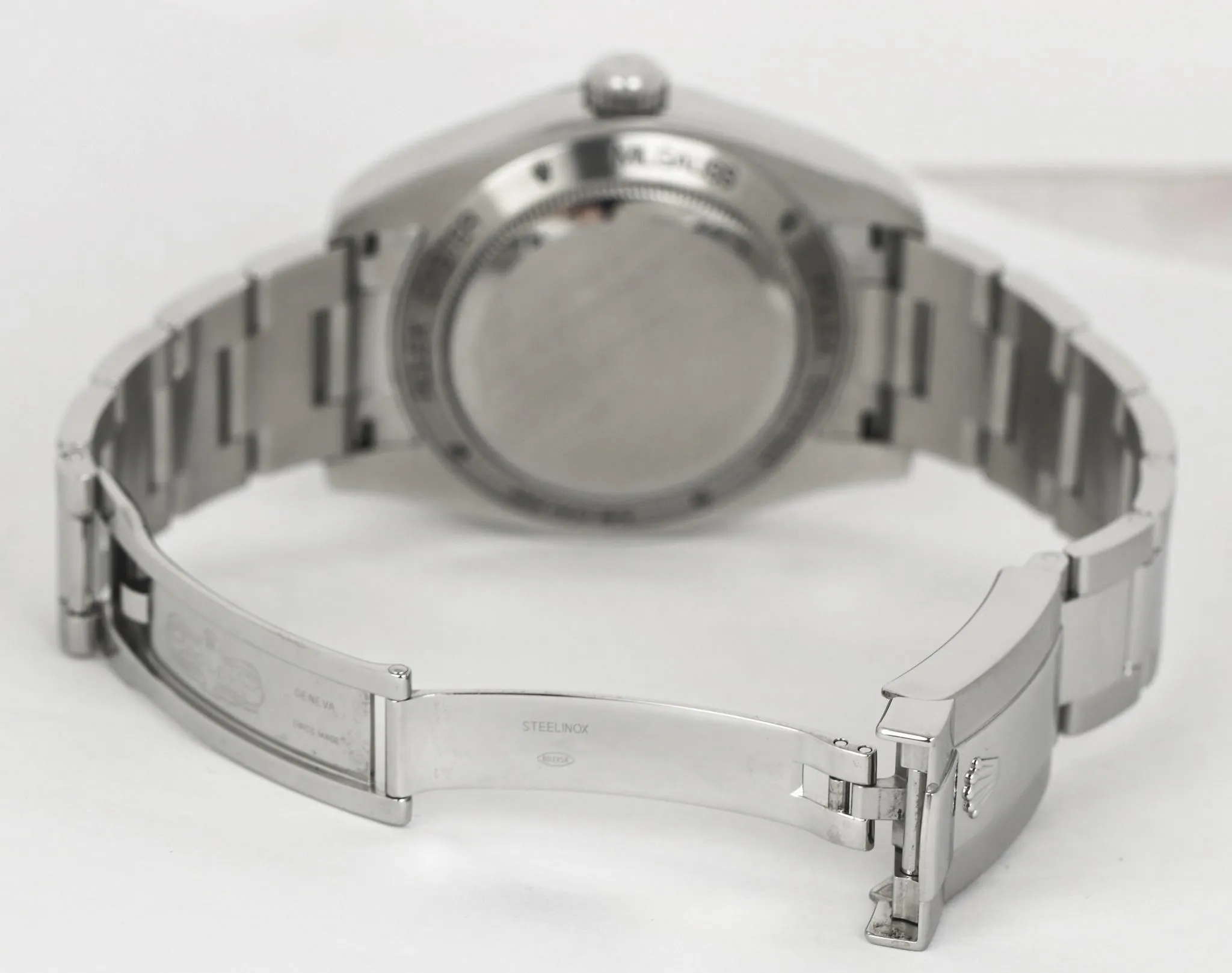 MINT 2009 Rolex Milgauss Black Dial Orange 116400 40mm Stainless Steel Oyster