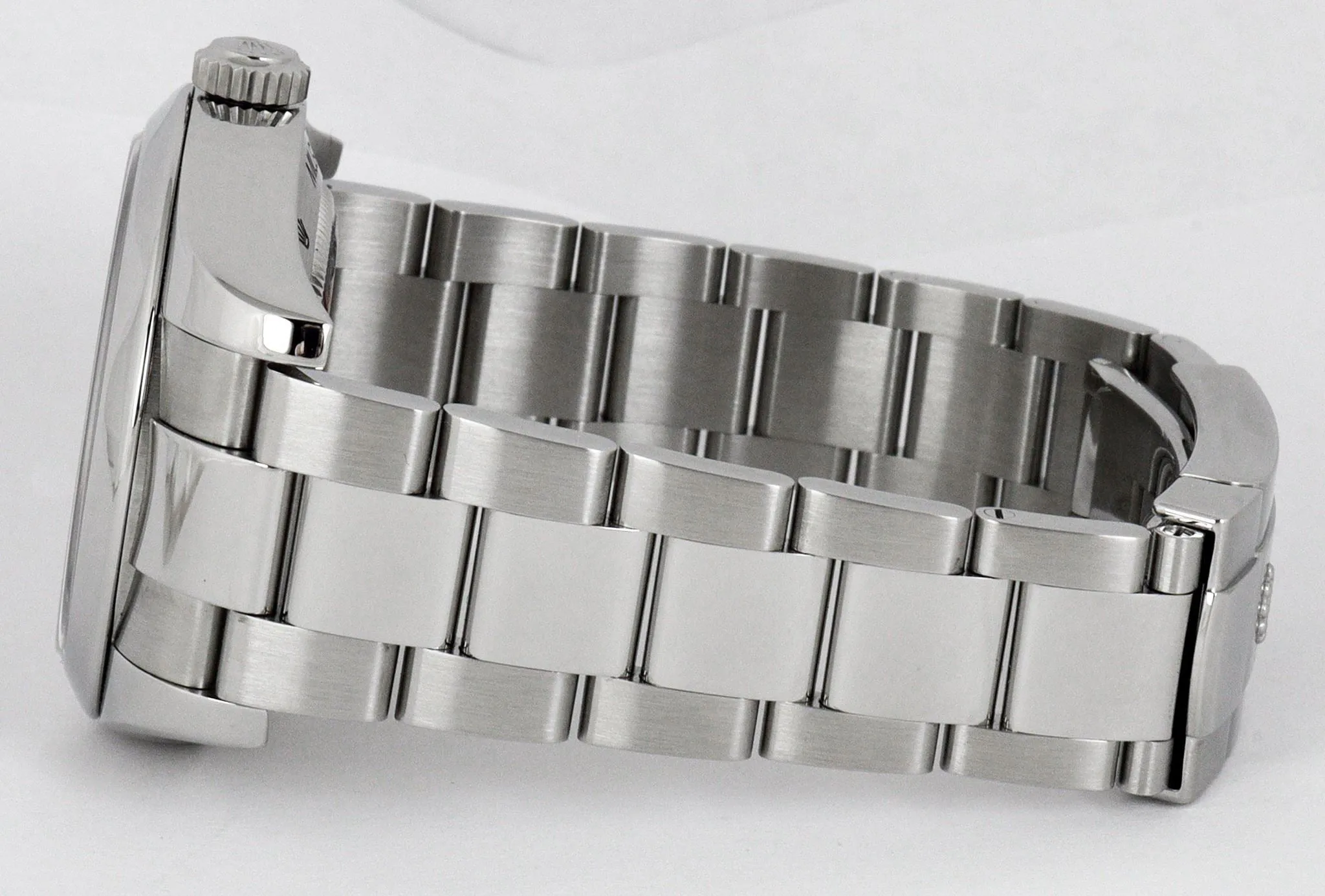 MINT 2009 Rolex Milgauss Black Dial Orange 116400 40mm Stainless Steel V Oyster
