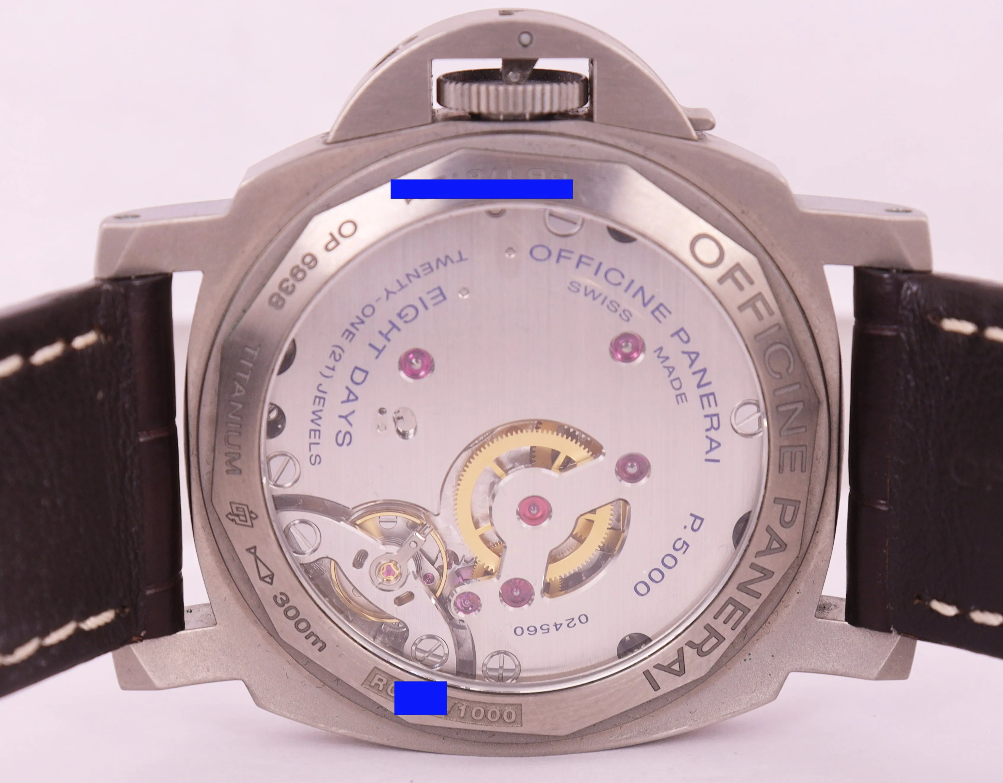 MINT 2016 Panerai Luminor Marina 8 Days 44mm Titanium Brown PAM00564 B P PAM 564