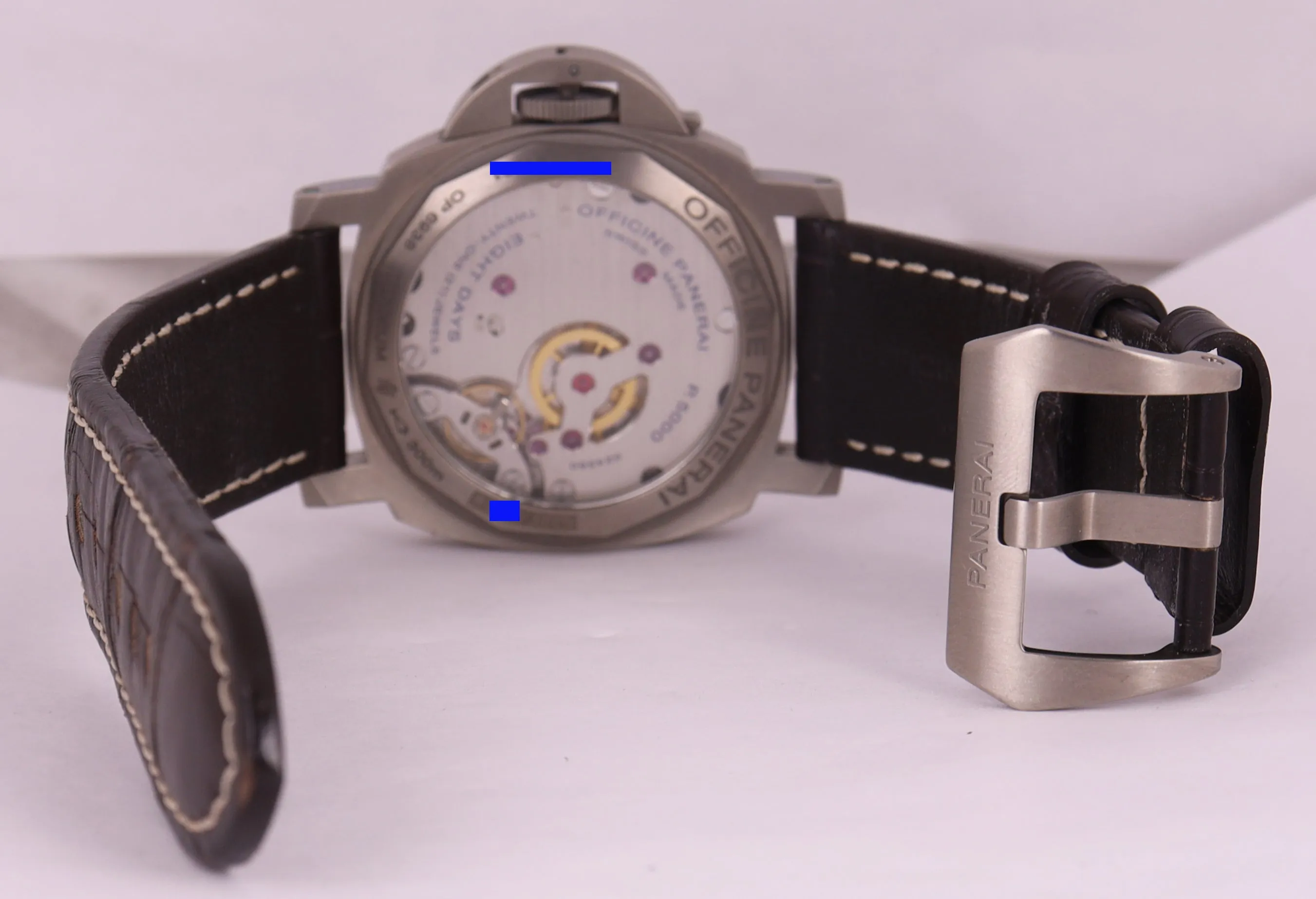 MINT 2016 Panerai Luminor Marina 8 Days 44mm Titanium Brown PAM00564 B P PAM 564