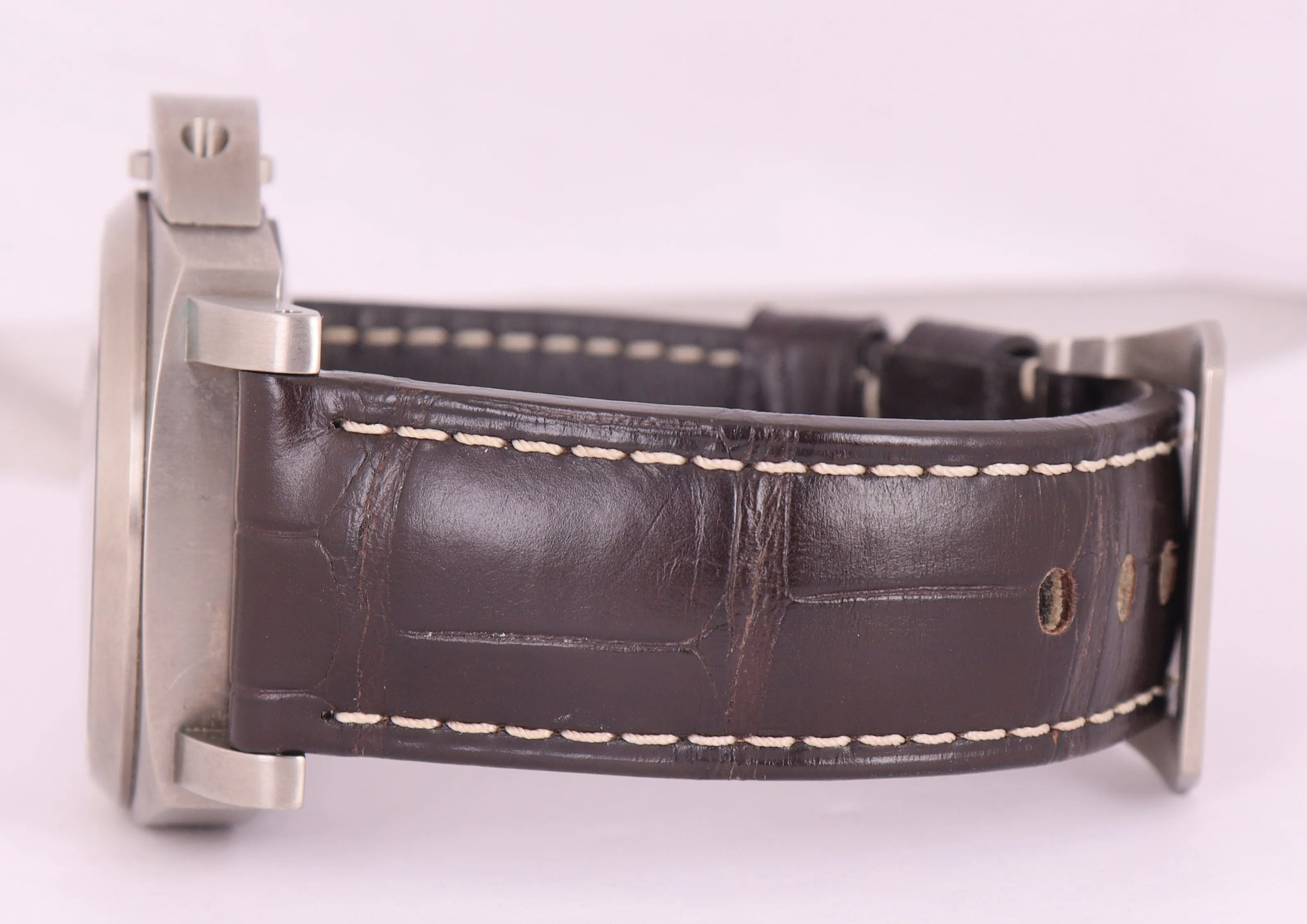 MINT 2016 Panerai Luminor Marina 8 Days 44mm Titanium Brown PAM00564 B P PAM 564