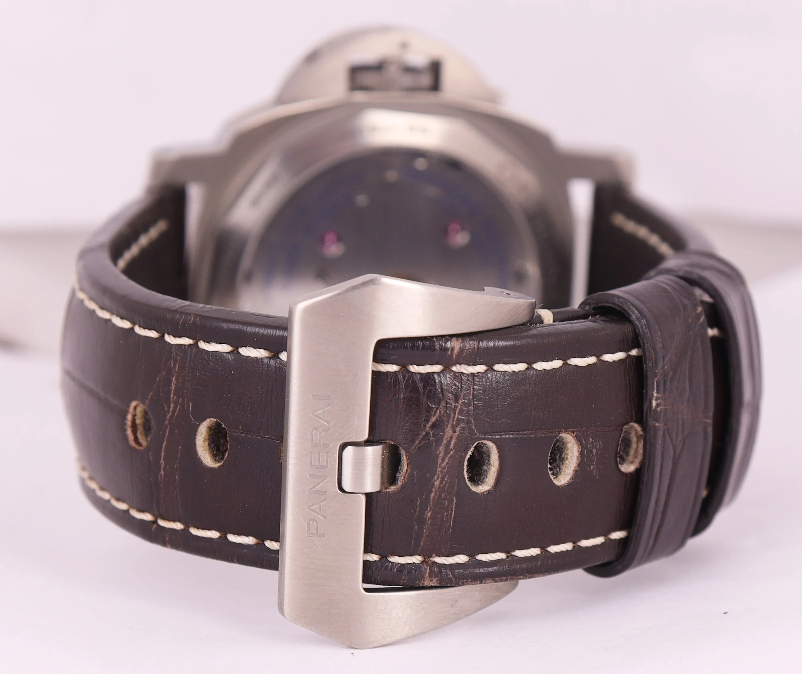MINT 2016 Panerai Luminor Marina 8 Days 44mm Titanium Brown PAM00564 B P PAM 564
