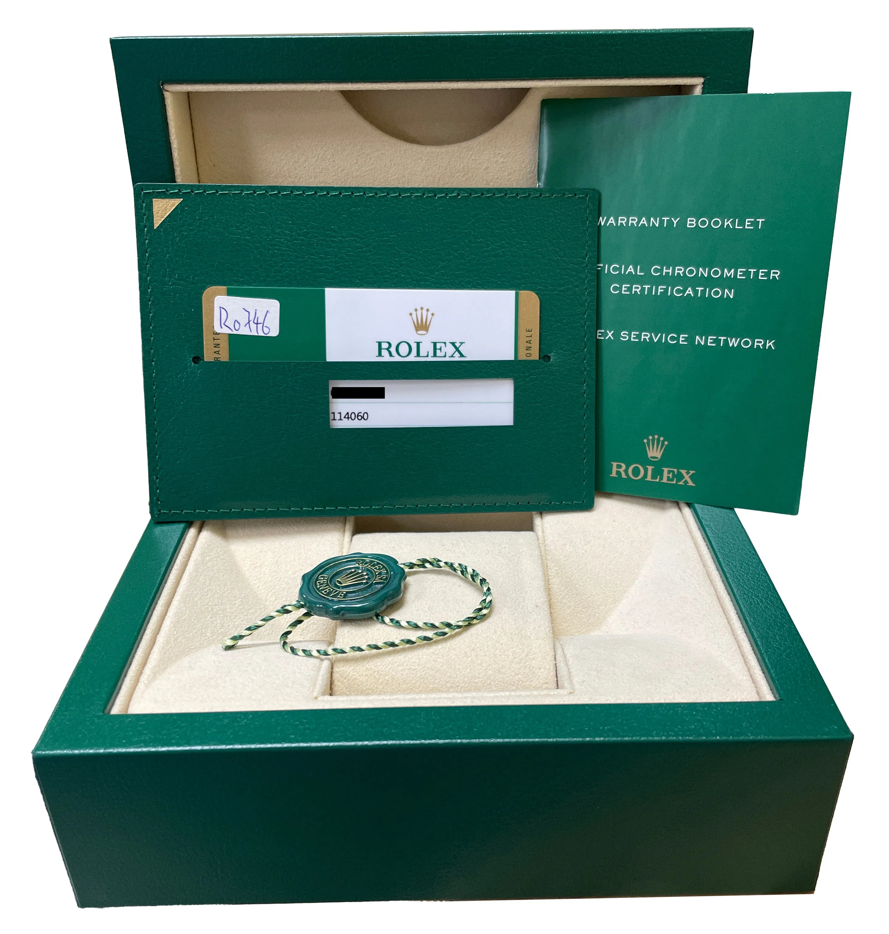 MINT 2019 Rolex Submariner No-Date Stainless Steel 40mm Black Watch 114060 B P