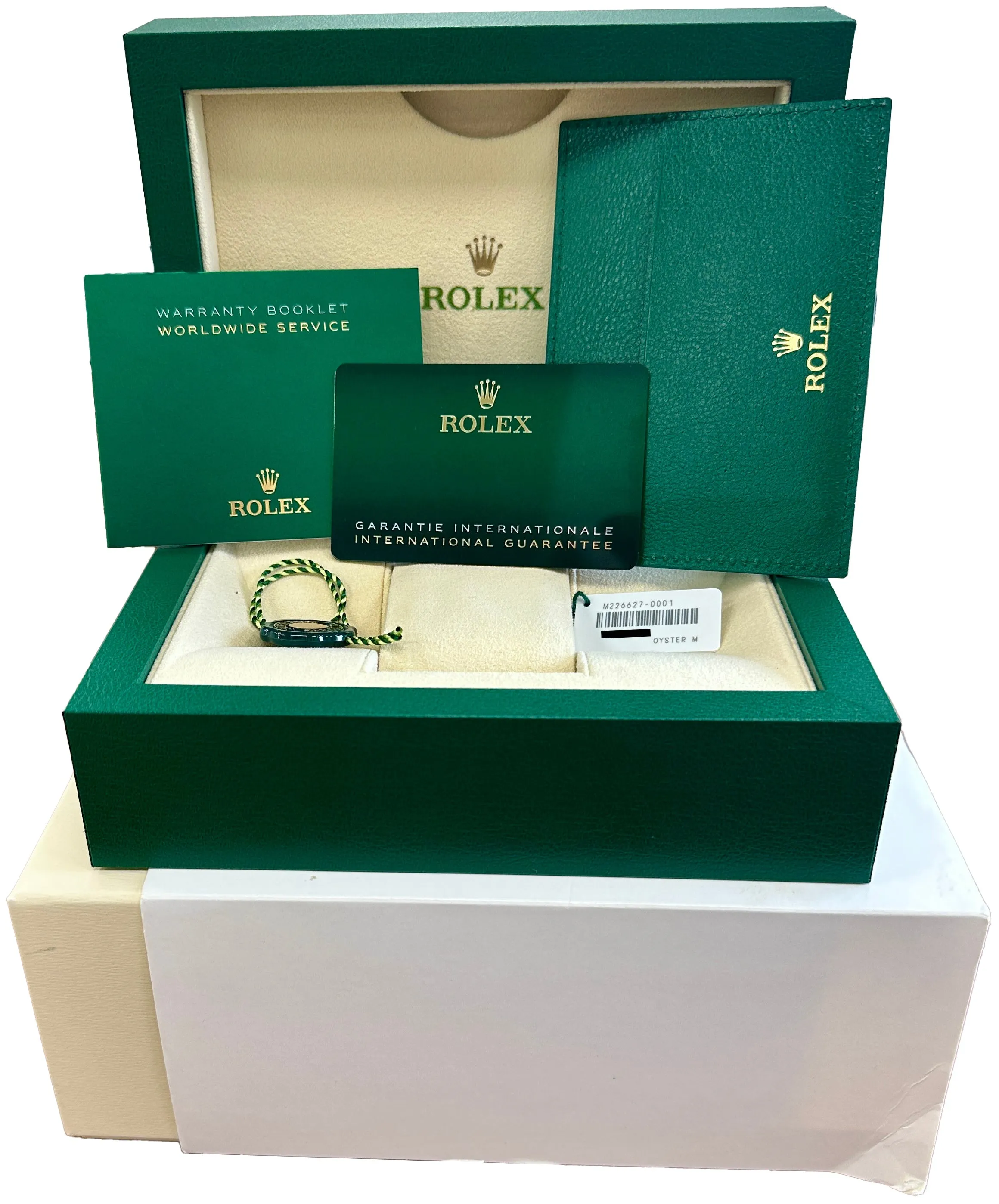 MINT 2023 PAPERS Rolex Yacht-Master TITANIUM Black Ceramic 42mm 226627 BOX