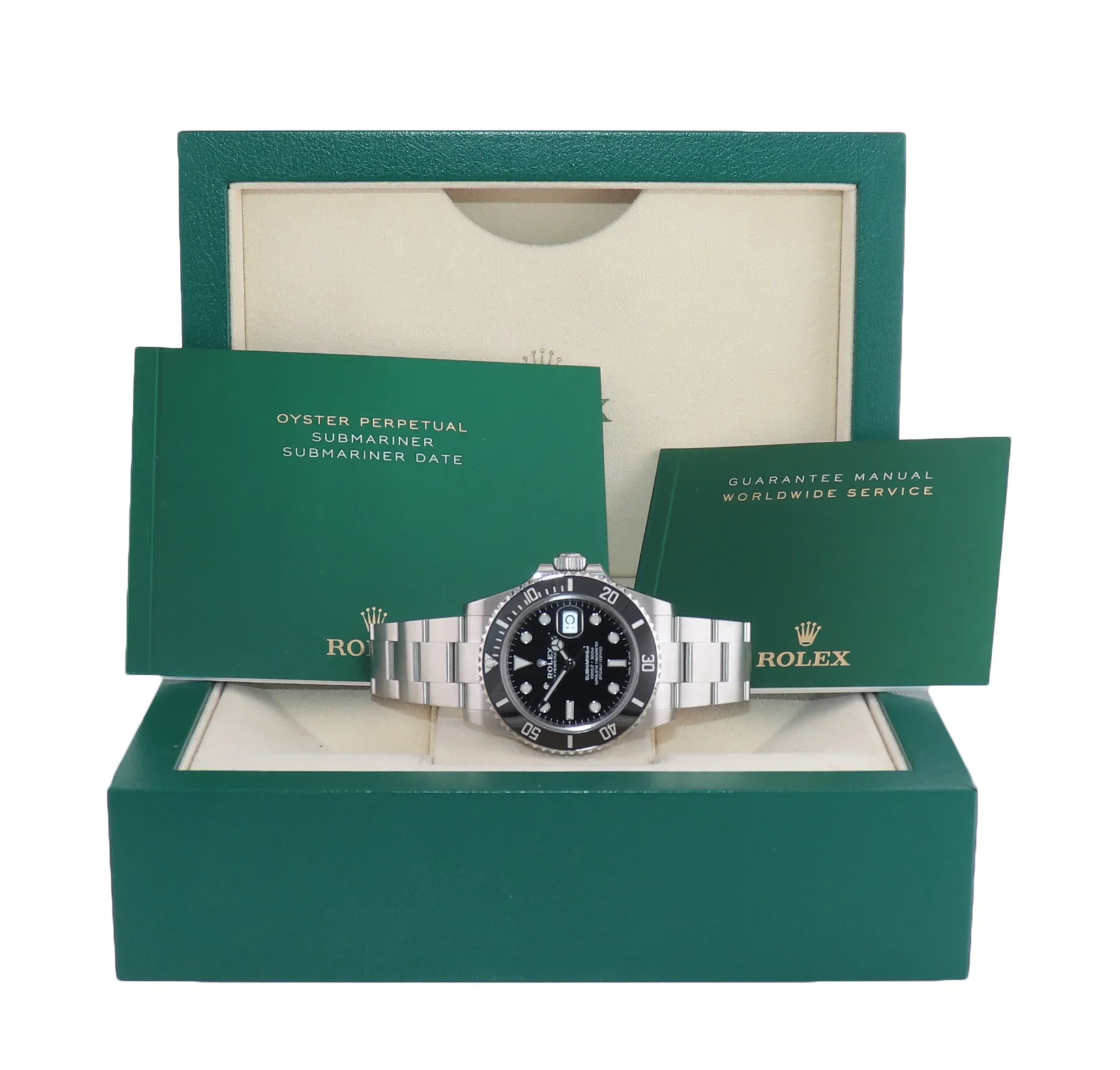 MINT 2023 Rolex Submariner 41mm Black Ceramic 126610LN Watch Box