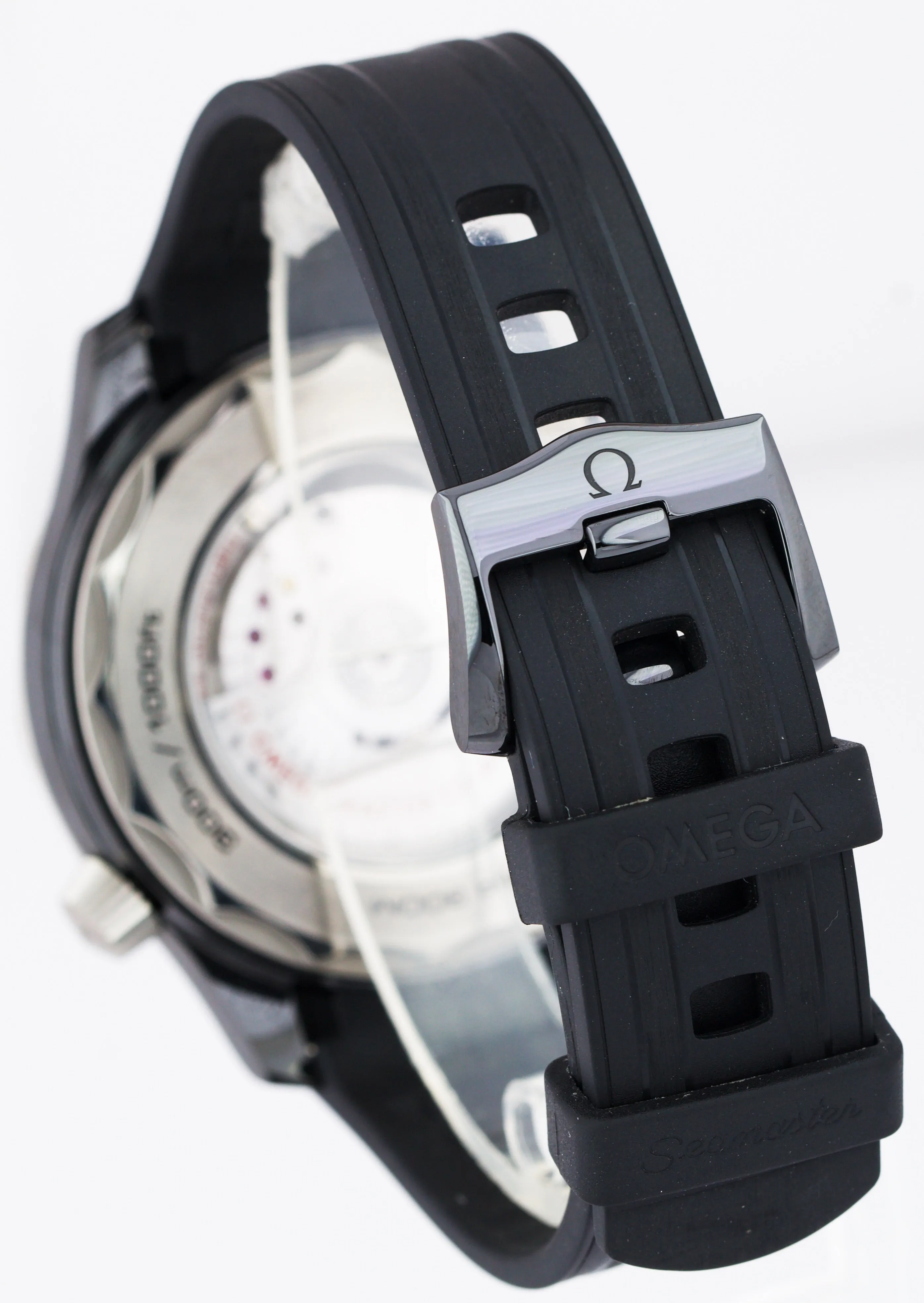 MINT Omega Seamaster Diver 300M Black Ceramic 43.5mm Watch 210.92.44.20.01.002