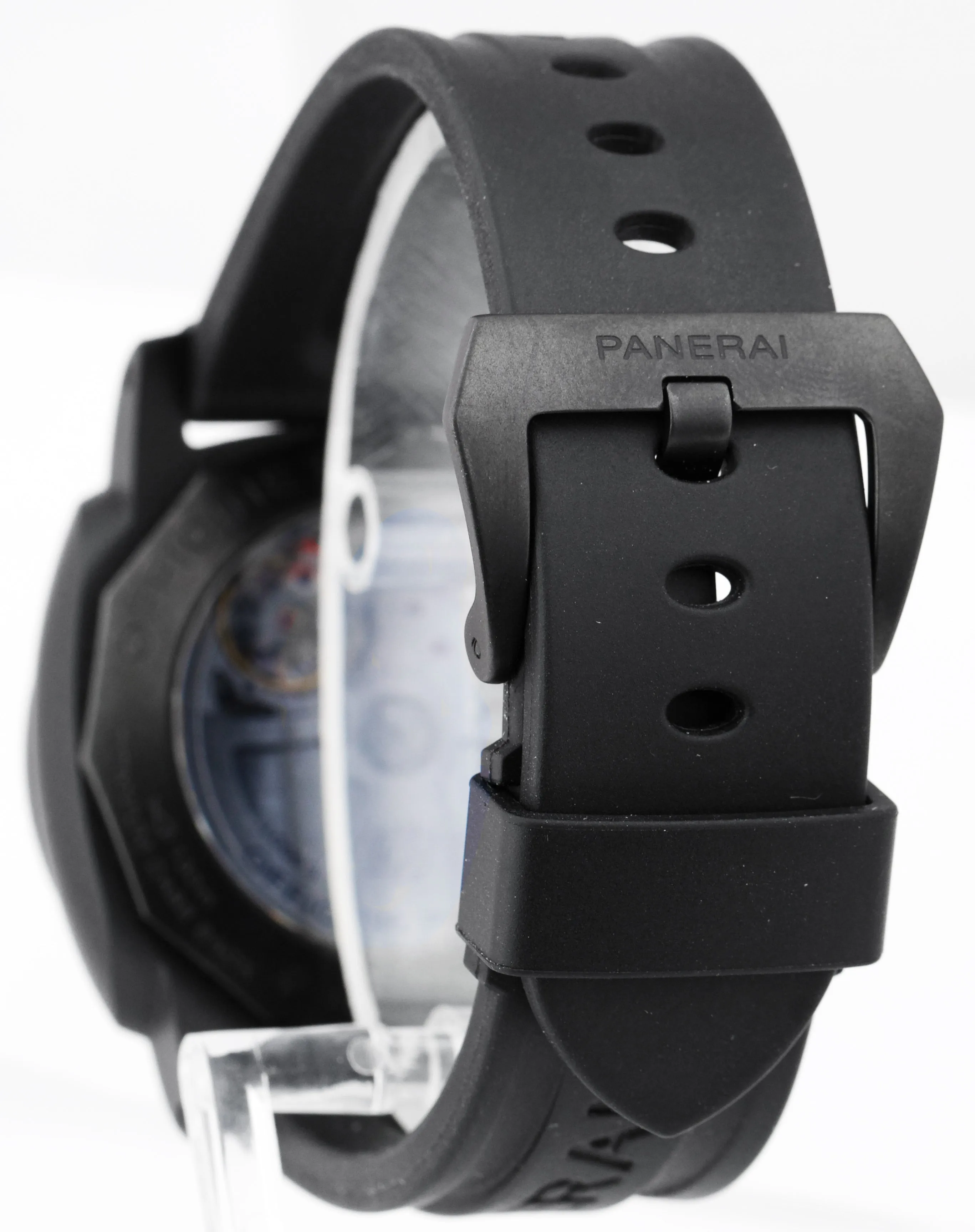 MINT Panerai Luminor 1950 GMT Black Ceramic Titanium 44mm Watch PAM00441 B P