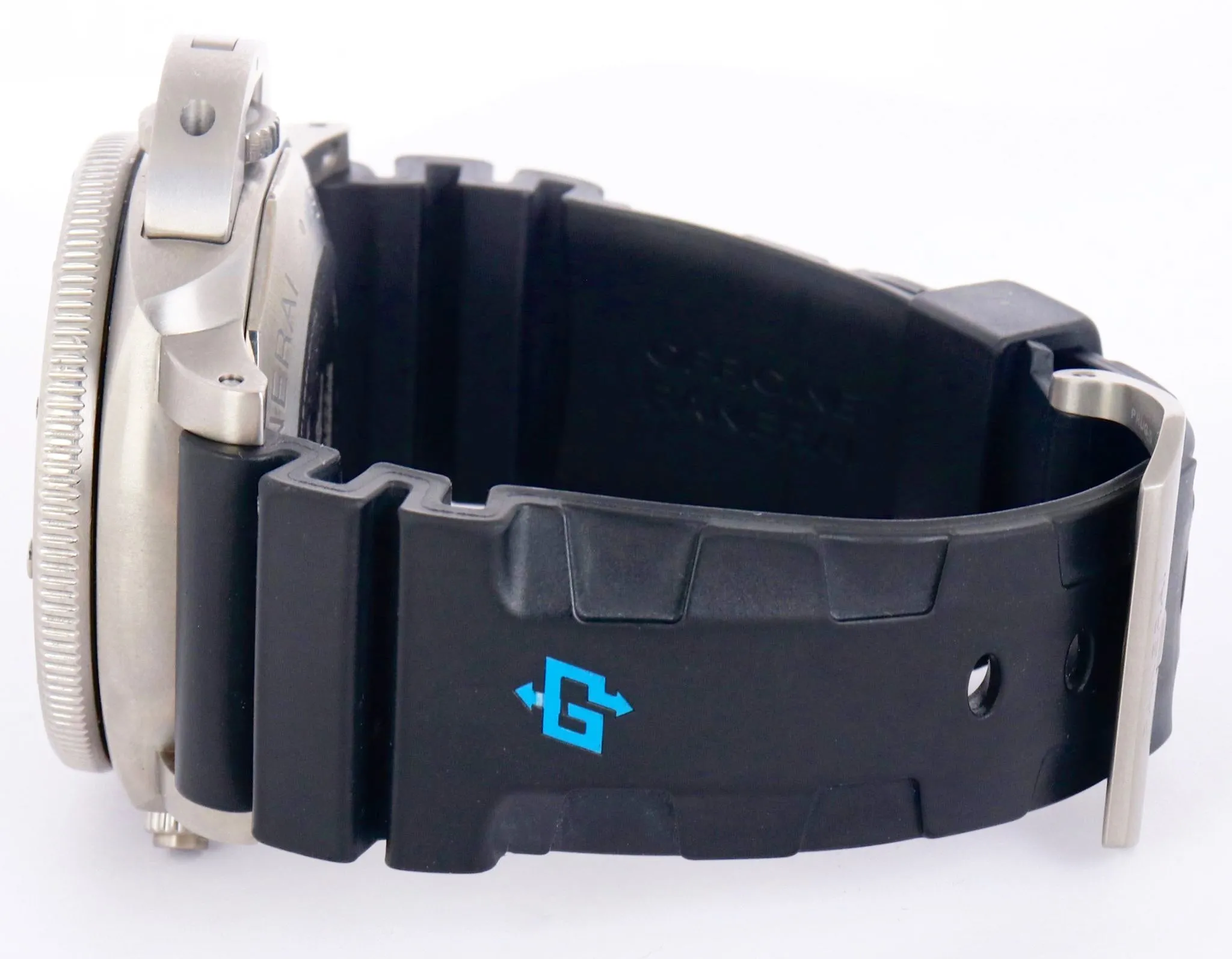 MINT Panerai Luminor 1950 Submersible Flyback Titanium Automatic Black PAM 614