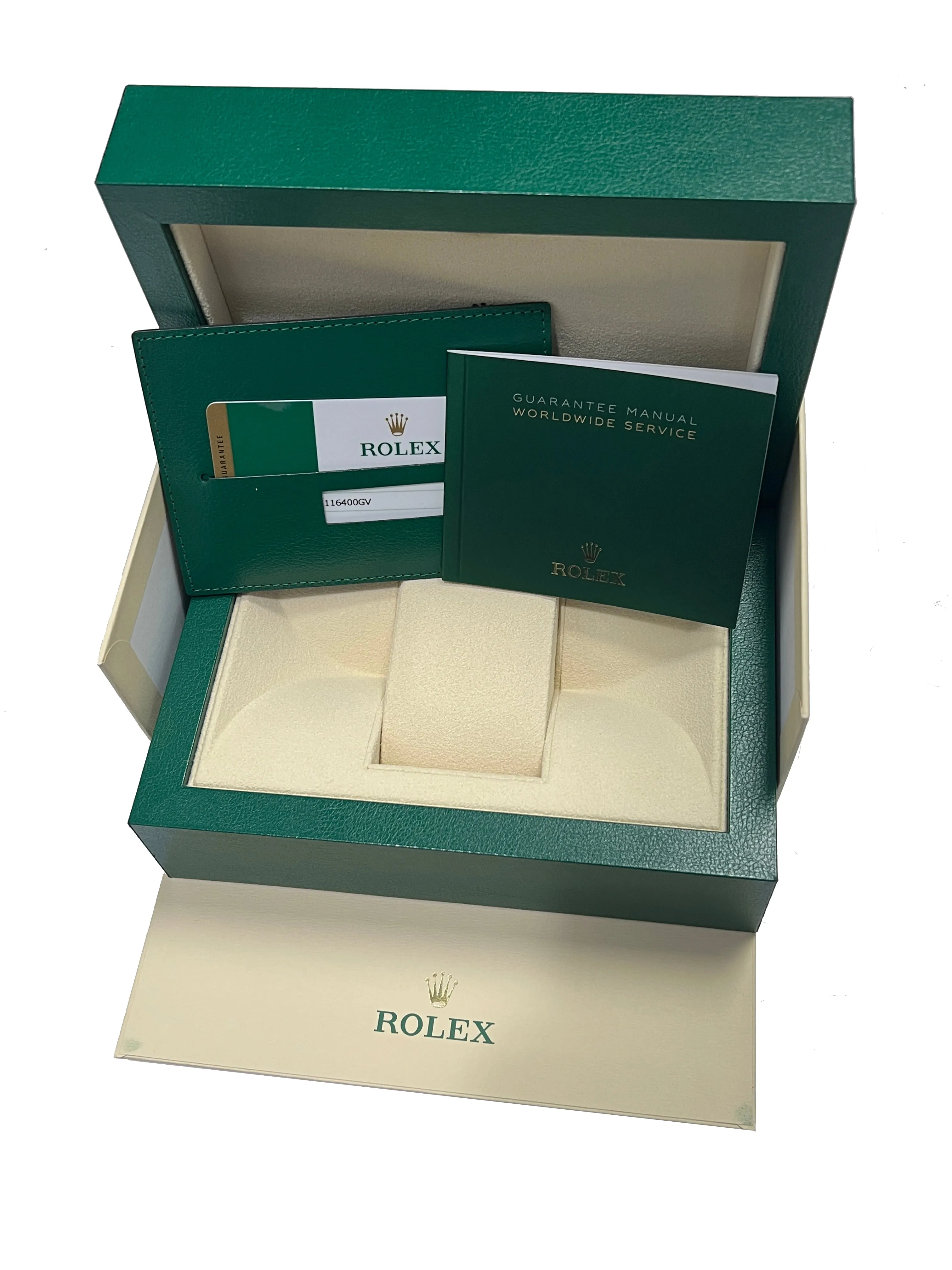 MINT PAPERS Rolex Milgauss Z-Blue Green Anniversary 40mm 116400 GV Steel Watch