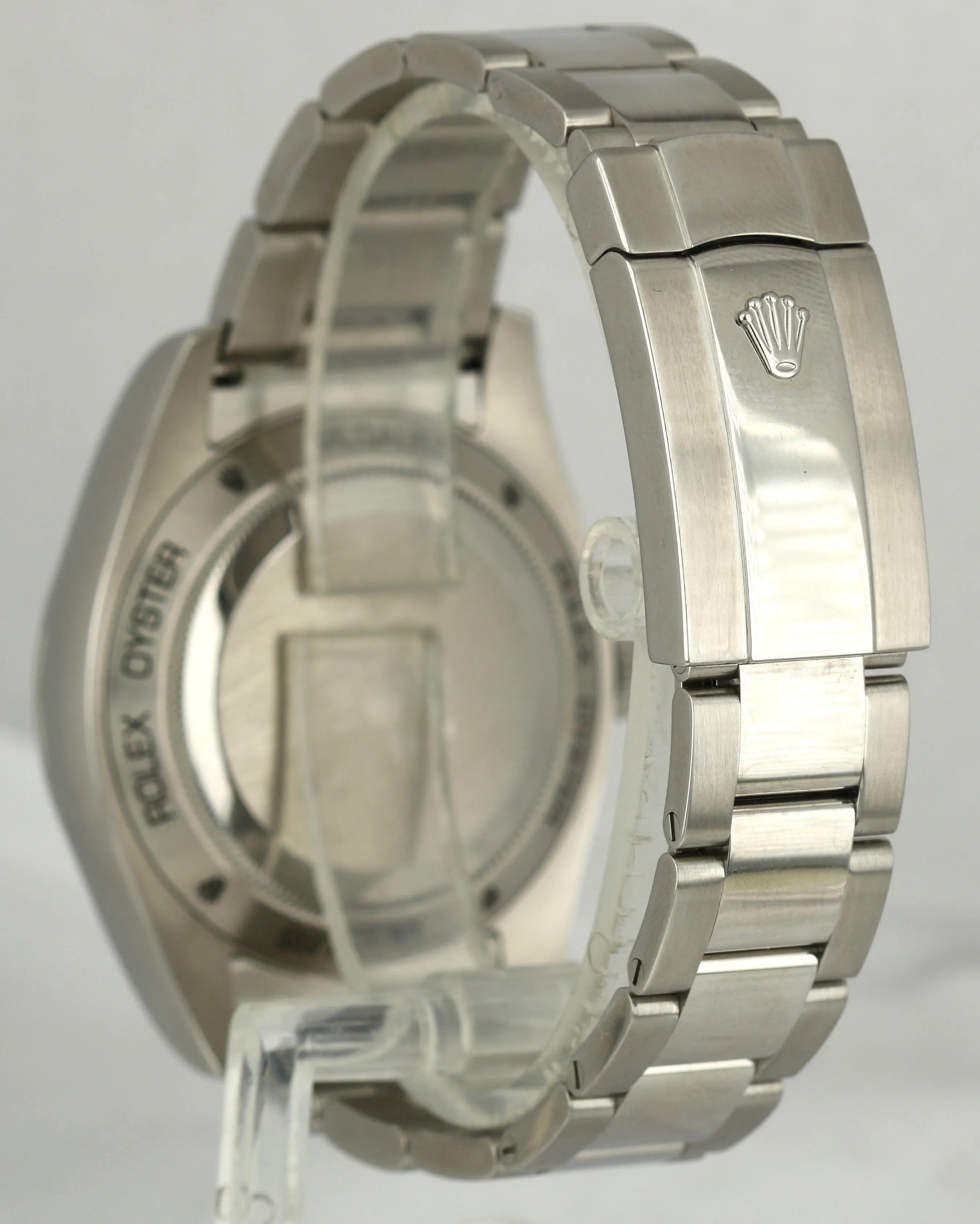 MINT PAPERS Rolex Milgauss Z-Blue Green Anniversary 40mm 116400 GV Steel Watch